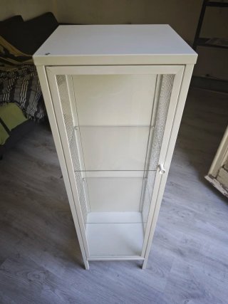 Vitrina Ikea BAGGEBO Blanca