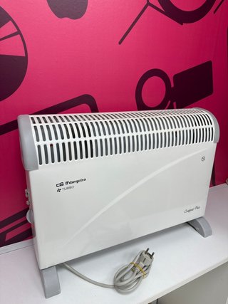 Radiador Electrico Orbengozo Turbo 2000w