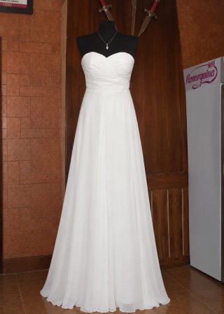 Traje de novia/boda blanco talla 42