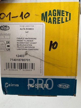 Intermitente alfa romeo 147 12403 nuevo