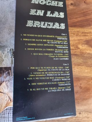 Vinilo Una Noche en las Brujas