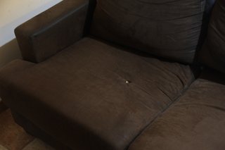 Sofá Chaise Longue Marrón