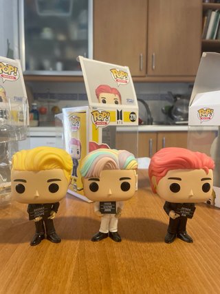 Funko Pop BTS J-Hope, RM, Jimin