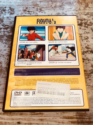 Lote 5 DVD Ranma 1/2