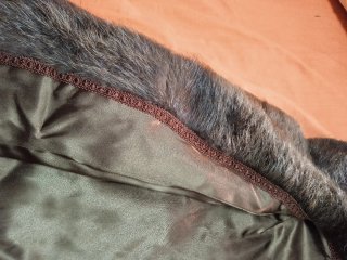 Abrigo de piel para señora
