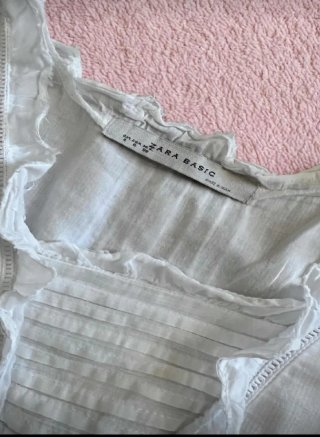 Vestido Blanco Zara