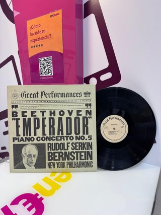 Vinilo beethoven emperador