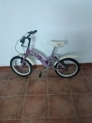 Bicicleta infantil 16 morada