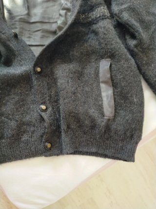 Chaqueta de caballero gris