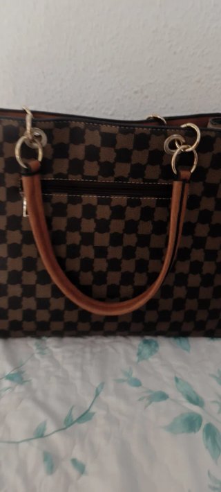 Bolso Louis Vuitton Marrón Damier