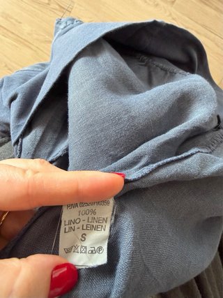 Pantalones de lino premamá