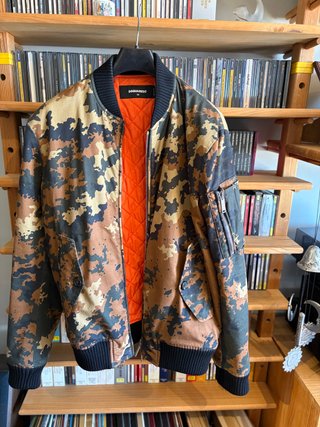 Cazadora Bomber Dsquared2 Camuflaje