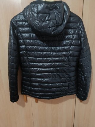 Plumas Reversible Negro Talla S/M