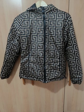 Plumas Reversible Negro Talla S/M