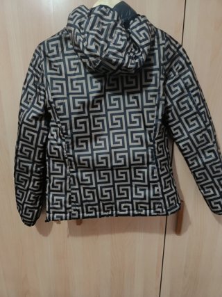 Plumas Reversible Negro Talla S/M