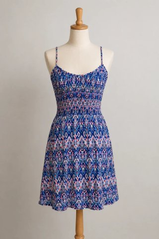 Vestido Fluido Estampado