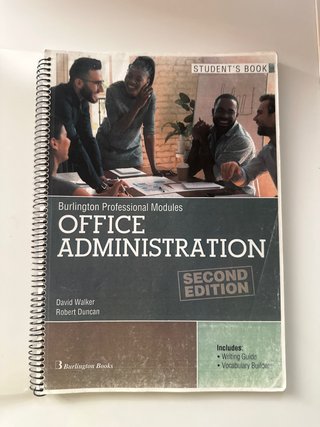 Libro de inglés administración 1 año