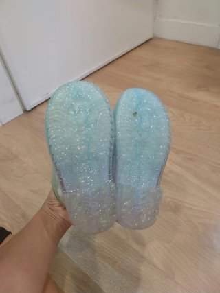 Botas de agua Minnie Mouse con purpurina