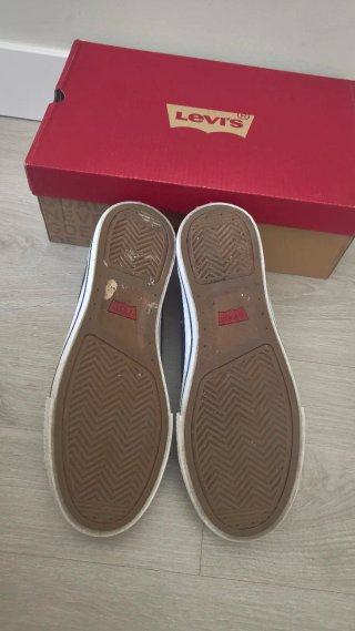 Zapatillas Lona Levi's Azul Marino