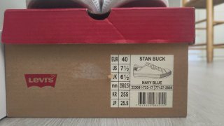 Zapatillas Lona Levi's Azul Marino