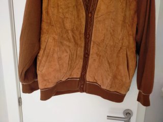 Chaqueta de caballero marrón