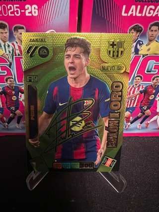 Pedri Firmado Balón de Oro Adrenalyn 2025/26 2026
