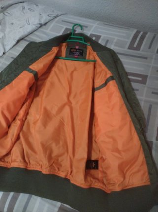 Cazadora Bomber Alpha Industries Verde