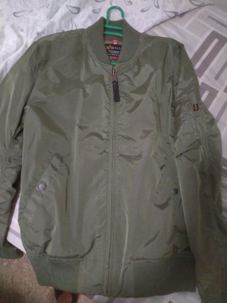 Cazadora Bomber Alpha Industries Verde