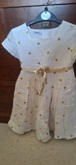 Vestido Mayoral niña 6-7 años