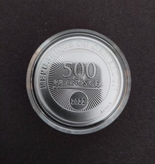 Moneda "Liberty Leading the people"