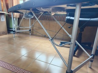 Camilla de masajes plegable aluminio