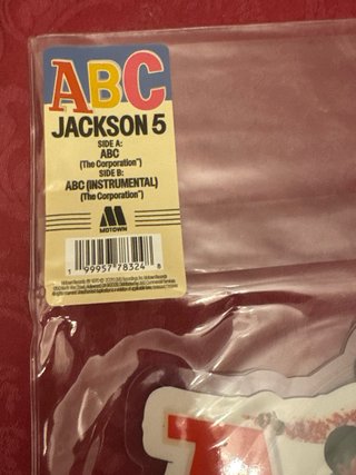 Michael Jackson ABC Picture Disc Jackson t