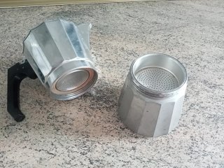 Cafetera italiana vintage