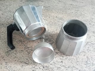 Cafetera italiana vintage