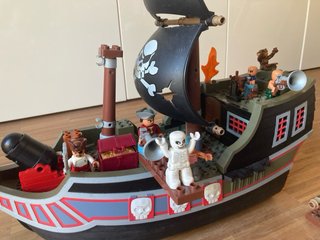 Gran barco pirata Lego Duplo modelo 7880