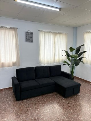 Sofá Cama Pau Negro