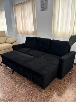Sofá Cama Pau Negro