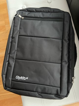 Mochila CityBlitz Negra Viaje Pc-Tablet