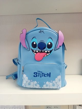 Mochila Disney Stitch Azul y Rosa