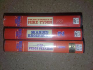 Lote de 8 Películas en VHS