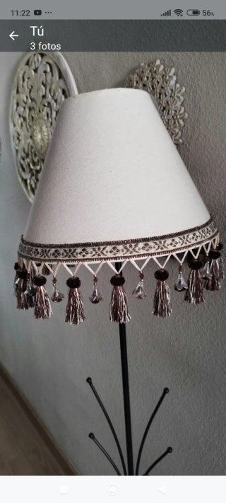 Lámpara de pie vintage