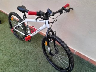 Bicicleta Infantil Btwin Rockrider Blanca
