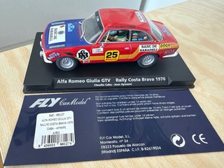 Fly Alfa Romeo Giulia GTV Rally Costa Brava 1976