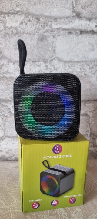 Altavoz Bluetooth ZIU Z-Cube RGB 5W