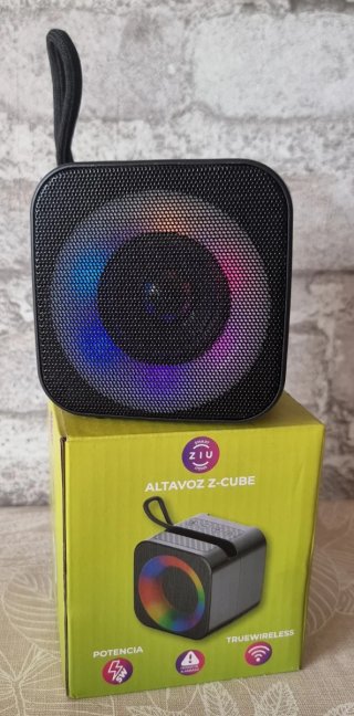 Altavoz Bluetooth ZIU Z-Cube RGB 5W