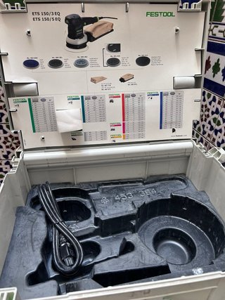 Lijadora Excéntrica Festool ETS 150/5 EQ