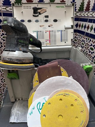 Lijadora Excéntrica Festool ETS 150/5 EQ
