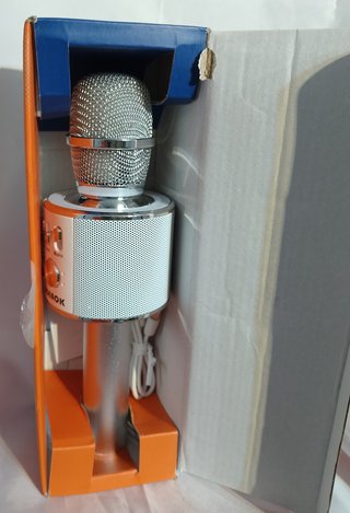 Bonaok Microfone Sem Fios de Karaoke Bluetooth