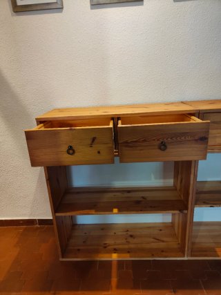 Estantería de Pino Macizo Ikea