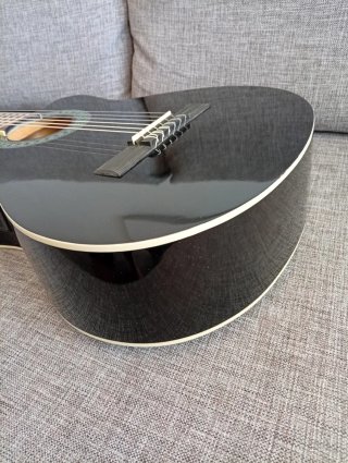 Guitarra Electroacústica Harley Benton CG200CE BK